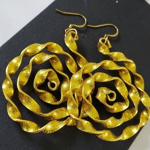 🔔🎁Twisted Spiral Handmade one-of-a-kind earrings